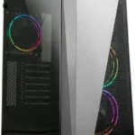 Zalman S4 Plus Gaming Midi Tower Κουτί Υπολογιστή με Πλαϊνό Παράθυρο Μαύρο