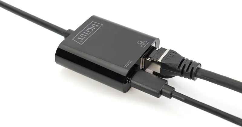 20200904140013_39ffea77.jpeg Digitus DN-3027 Αντάπτορας Δικτύου USB-C με Ενσύρματη Σύνδεση Gigabit Ethernet - Image 1
