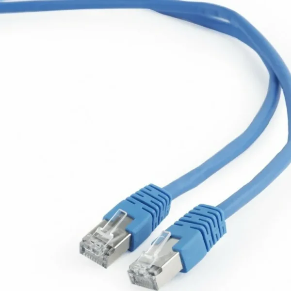 Cablexpert F/FTP Cat.6 (Gigabit) Καλώδιο Δικτύου Ethernet 2m Μπλε PP6-2M/B