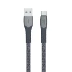 Rivacase Braided USB 2.0 Cable USB-C male - USB-A Γκρι 1.2m PS6102GR12