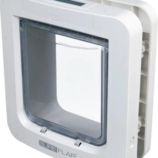 Trixie Sureflap 4Way Cat Flap XL Πόρτα Σκύλου & Γάτας από Πλαστικό σε Λευκό Χρώμα 26.2 x 17 x 28.1εκ. 38550