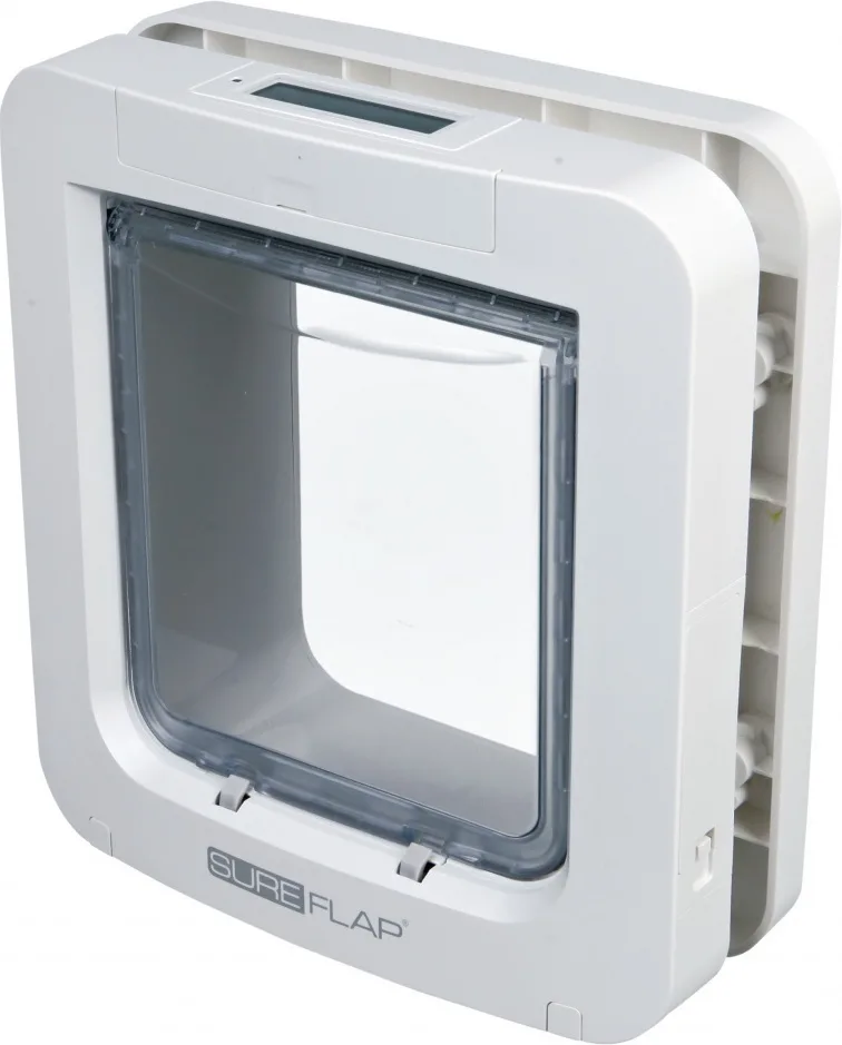 Trixie Sureflap 4Way Cat Flap XL Πόρτα Σκύλου & Γάτας από Πλαστικό σε Λευκό Χρώμα 26.2 x 17 x 28.1εκ. 38550 - Image 1