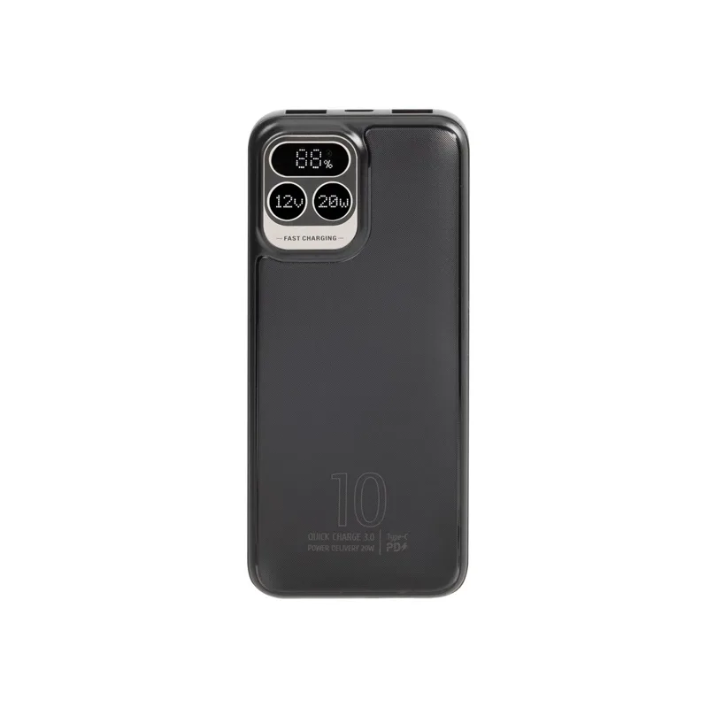 20240329143514_rivacase_power_bank_10000mah_20w_me_2_thyres_usb_a_kai_thyra_usb_c_power_delivery_quick_charge_3_0_mayro.jpeg Rivacase Power Bank 10000mAh 20W με 2 Θύρες USB-A και Θύρα USB-C Power Delivery / Quick Charge 3.0 Μαύρο - Image 1