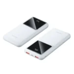 Vention Power Bank 10000mAh 22.5W με 2 Θύρες USB-A και Θύρα USB-C Λευκό