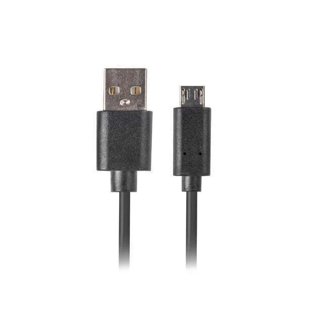 20240710154244_91c1229b.jpeg Lanberg Regular USB 2.0 to micro USB Cable Μαύρο 1m (CA-USBM-20CU-0010-BK) - Image 1