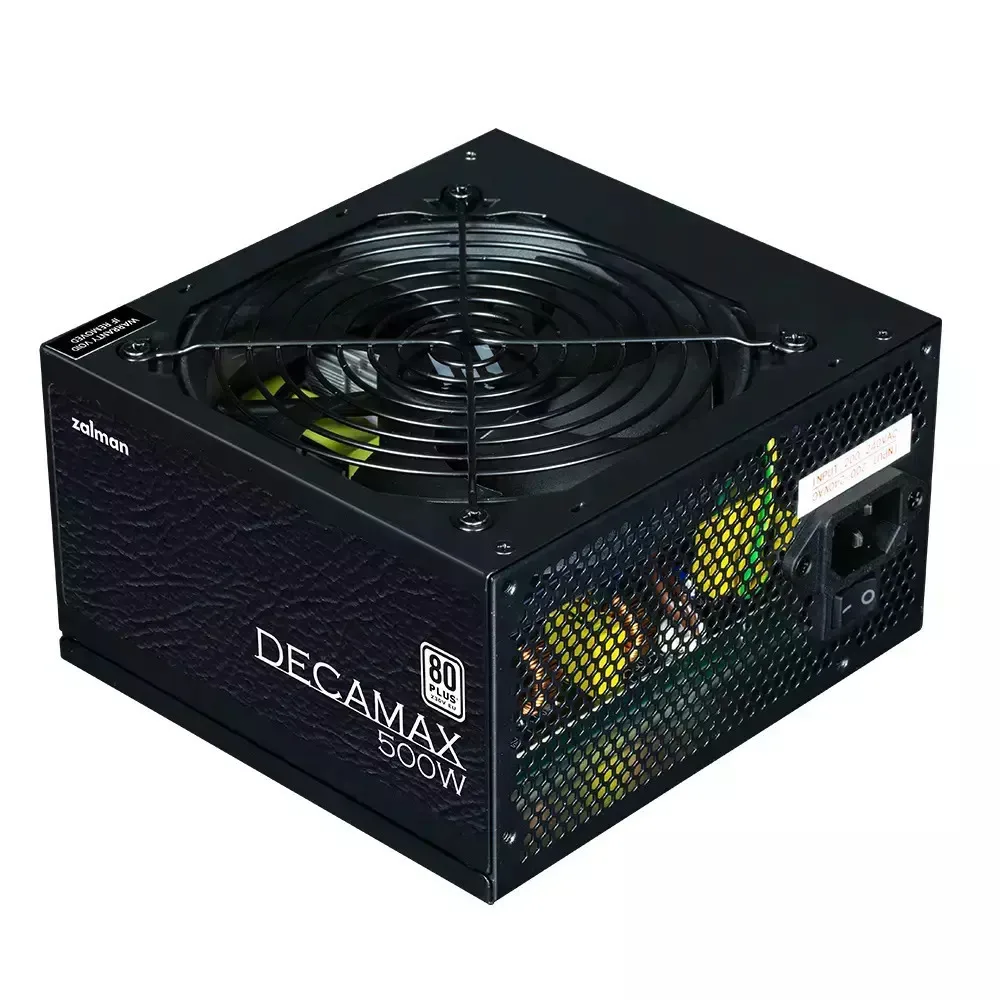 20250224125214_zalman_decamax_500w_mayro_trofodotiko_ypologisti_semi_modular_80_plus_standard.jpeg Zalman Decamax 500W Μαύρο Τροφοδοτικό Υπολογιστή Semi Modular 80 Plus Standard - Image 1
