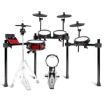 Alesis Ηλεκτρονικά Ντράμς Nitro Ultimate σε Μαύρο Χρώμα με Σκαμπό, Ακουστικά & Μπαγκέτες