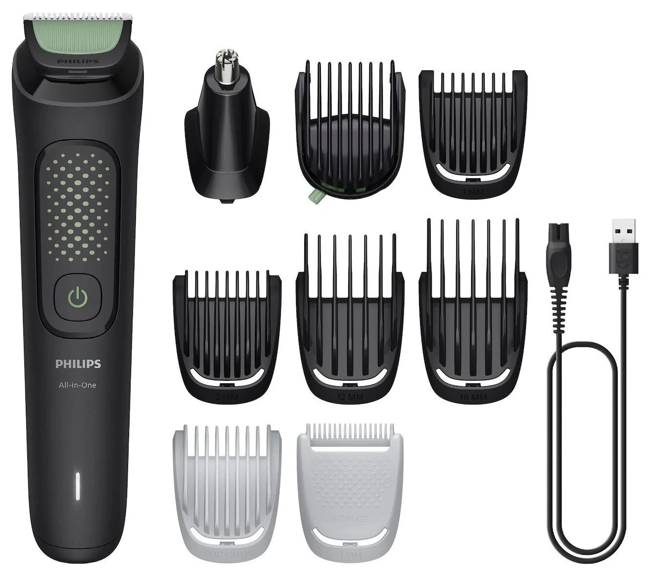 20251029150631_philips_multigroom_series_3000_set_epanafortizomenis_koureytikis_michanis_mayro_mg3946_15.jpeg Philips Multigroom Series 3000 Σετ Επαναφορτιζόμενης Κουρευτικής Μηχανής Μαύρο MG3946/15 - Image 1
