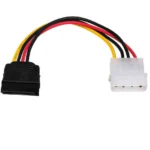 Akyga 4-Pin Molex - 15-Pin Sata Cable 0.15m Πολύχρωμο AK-CA-17