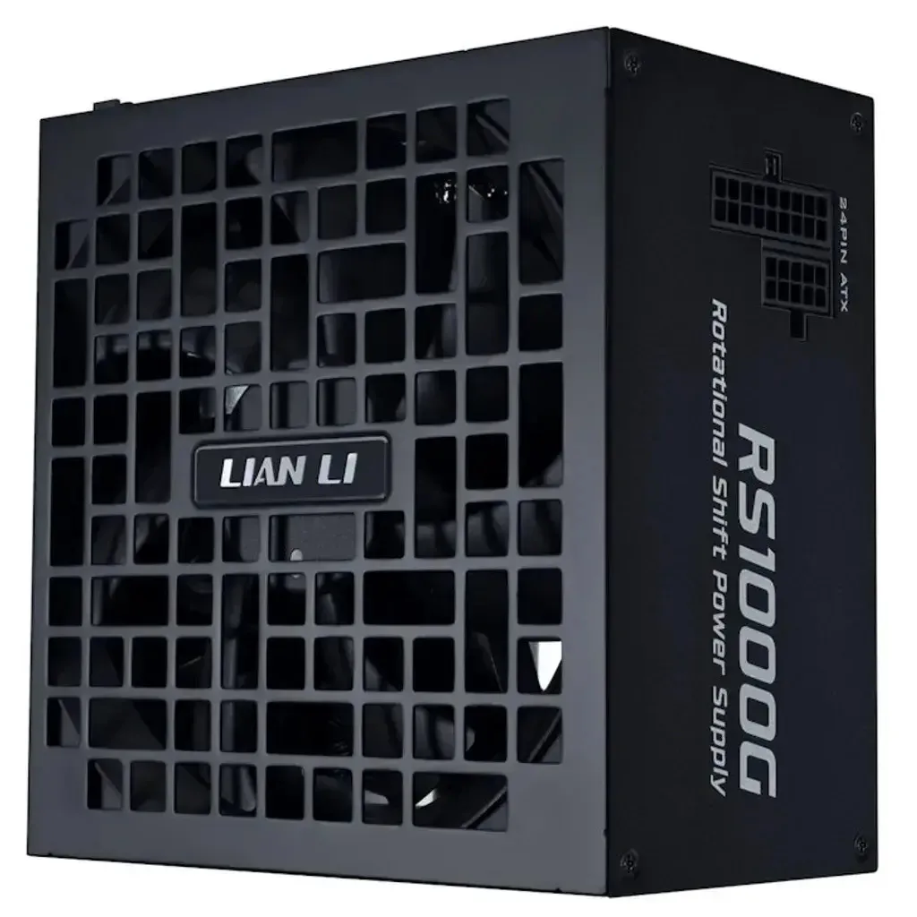20260202102354_lian_li_rs1000g_1000w_mayro_trofodotiko_ypologisti_full_modular_80_plus_gold.jpeg Lian Li RS1000G 1000W Μαύρο Τροφοδοτικό Υπολογιστή Full Modular 80 Plus Gold - Image 1