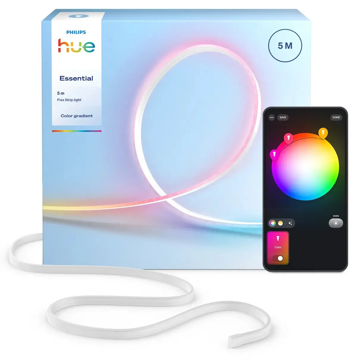 20260317100954_philips_hue_essential_flex_led_strip_5_m.jpeg Philips Hue Essential Flex Led Strip 5 M - Image 1