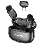 Awei MK5 Duo Ai-Voice Σετ Ασύρματο Μικρόφωνο Πέτου για Κινητό