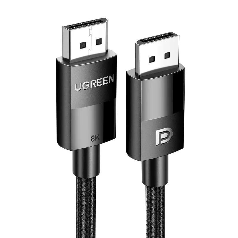 Ugreen Cable DisplayPort male - DisplayPort male 3m Μαύρο (80393) - Image 1