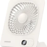 Usams Ανεμιστηράκι Κινητού USB Λευκό ZB363FS01
