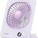 Usams Ανεμιστηράκι Κινητού USB / Ρεύματος Μωβ ZB363FS03