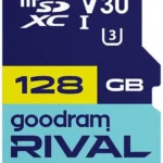 GoodRAM microSDXC 128GB U3 V30 UHS-I 100MB/s με αντάπτορα