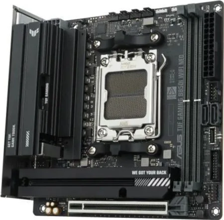 Asus Tuf Gaming B850i WIFI Neo Motherboard Mini ITX με AMD AM5 Socket 90MB1PI0-M0EAY0 - Image 1