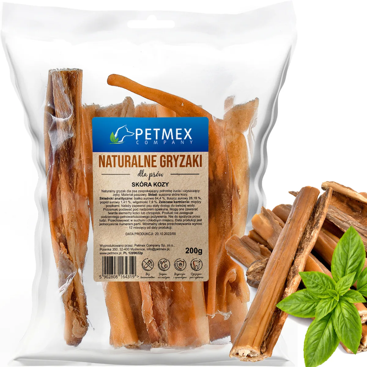 20260622120641_petmex_chew_lichoudia_skylou_me_katsiki_200gr.jpeg Petmex Chew Λιχουδιά Σκύλου με Κατσίκι 200gr - Image 1