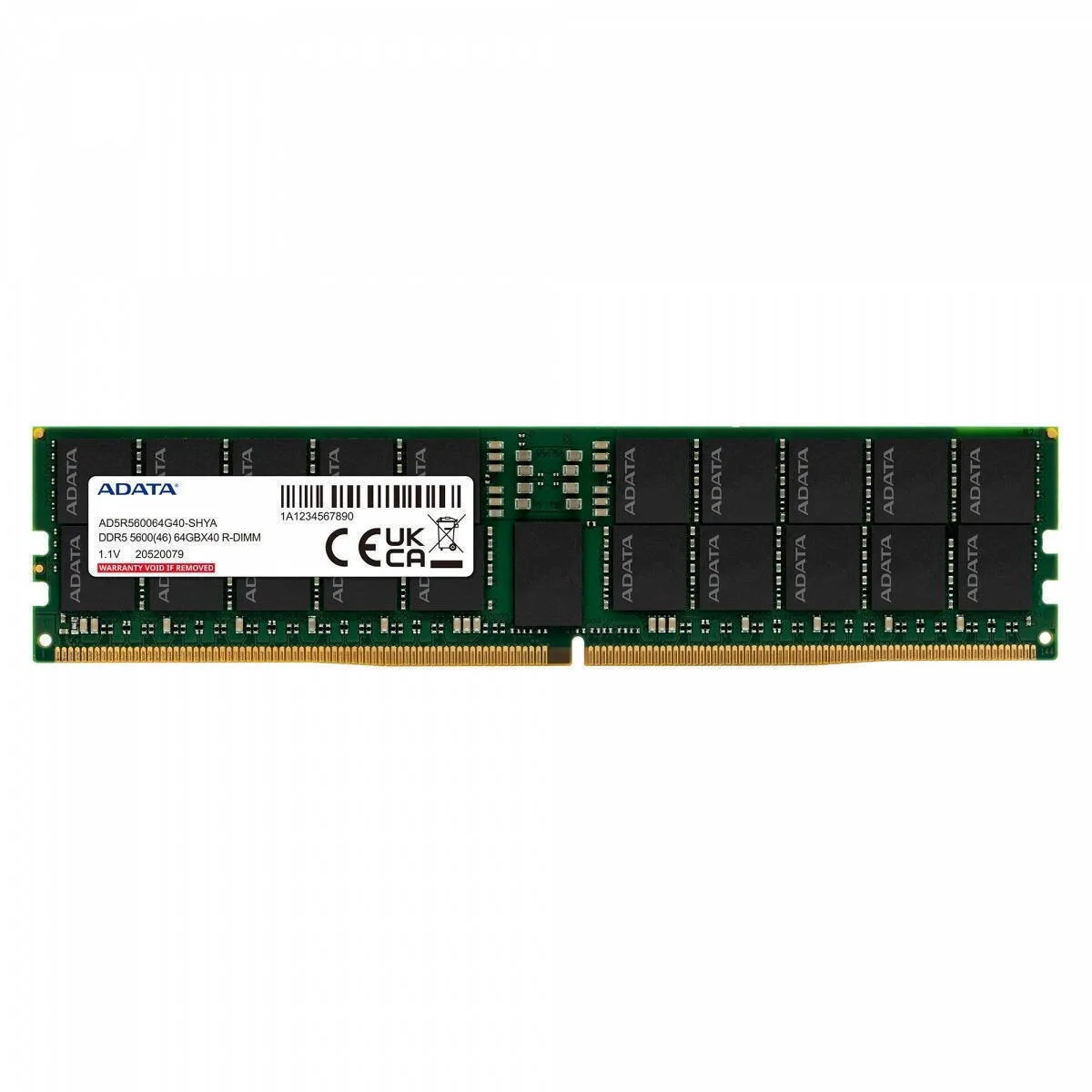 20260623162637_adata_ddr5_me_module_1x64gb_gia_server_ad5r560064g40_shya.jpeg Adata DDR5 με Module 1x64GB για Server AD5R560064G40-SHYA - Image 1