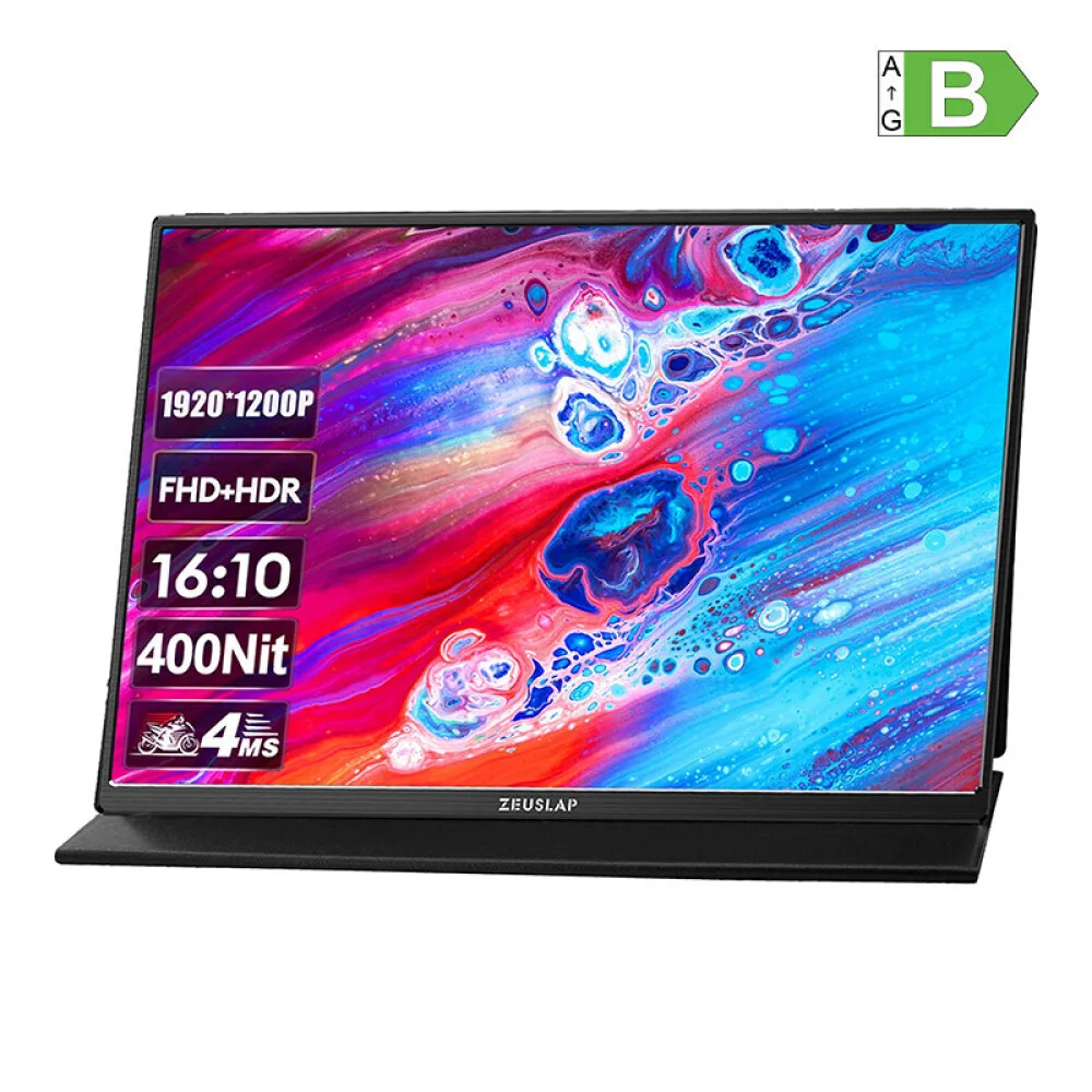 Zeuslap Z14Lite IPS Φορητό Monitor 14" FHD 1920x1080 - Image 1