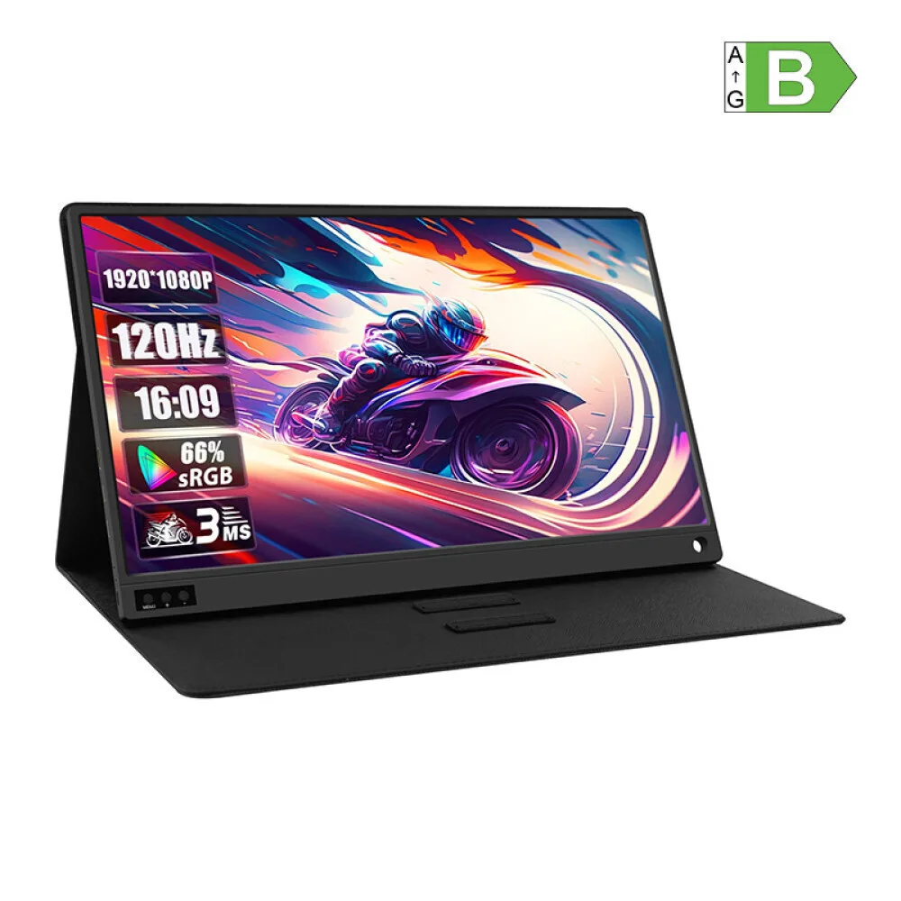 Zeuslap IPS Φορητό Monitor 15.6" FHD 1920x1080 με Χρόνο Απόκρισης 3ms GTG - Image 1