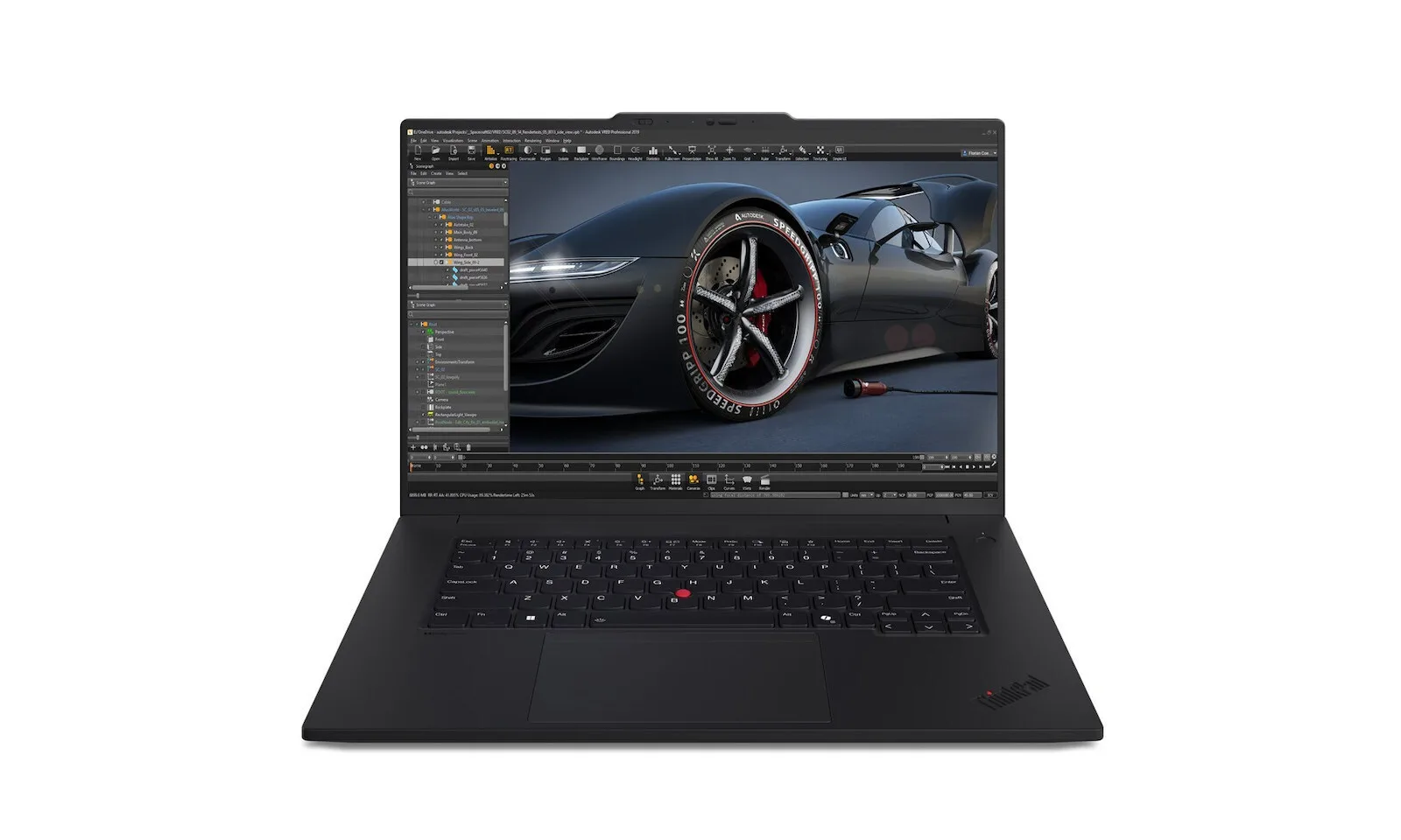 Lenovo ThinkPad P1 Gen 7 16" IPS QHD+ 165Hz (Ultra 7-165H/32GB/1TB SSD/GeForce RTX 4070/W11 Pro) (International English Keyboard) - Image 1