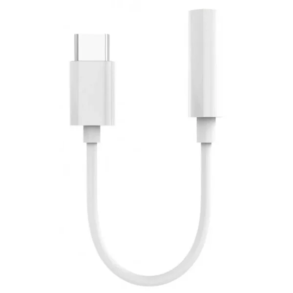 2GO Μετατροπέας USB-C male σε 3.5mm female Λευκό 1τμχ 797008