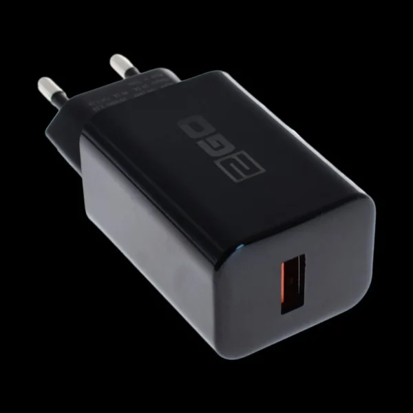 2GO Φορτιστής Χωρίς Καλώδιο 18W Μαύρος (795954)