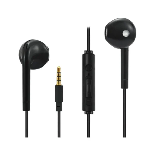 2GO Comfort In-ear Handsfree με Βύσμα 3.5mm Μαύρο