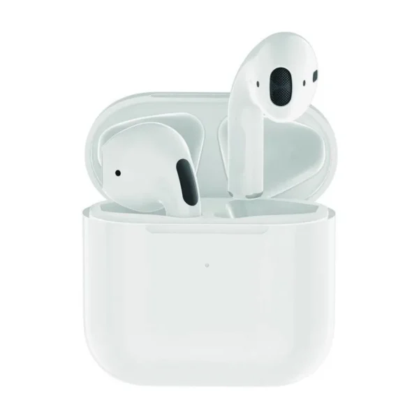 2GO Mini Earbud Bluetooth Handsfree Ακουστικά με Θήκη Φόρτισης Λευκά