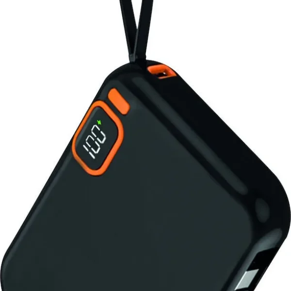 2GO Power Bank 10000mAh 22.5W με Θύρα USB-C Power Delivery Μωβ