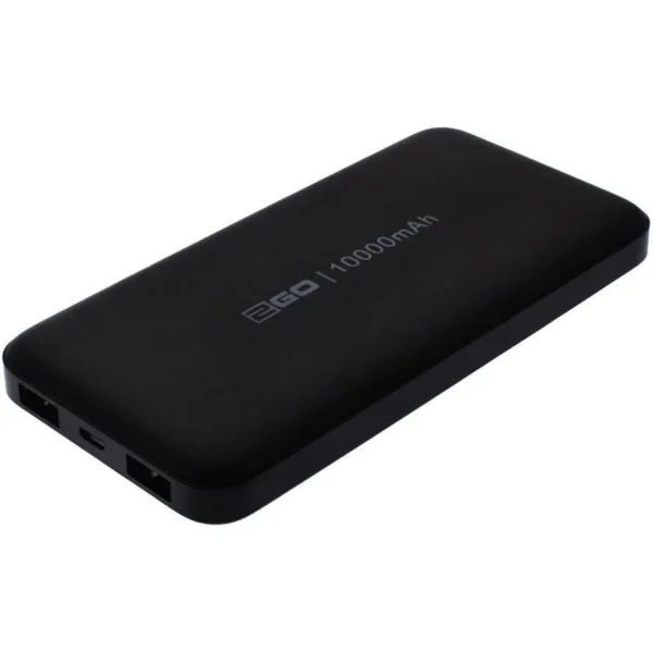 2GO Power Bank 10000mAh Μαύρο