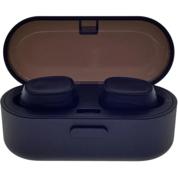 2GO Twin In-ear Bluetooth Handsfree Ακουστικά με Θήκη Φόρτισης Μπλε