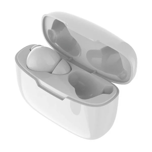2GO "TWS Dynamic" In-ear Bluetooth Handsfree Ακουστικά με Θήκη Φόρτισης Λευκά