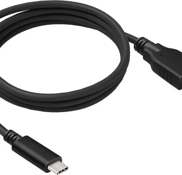 2GO USB 2.0 Cable USB-C male - micro USB-B 100W Μαύρο 1m 795731