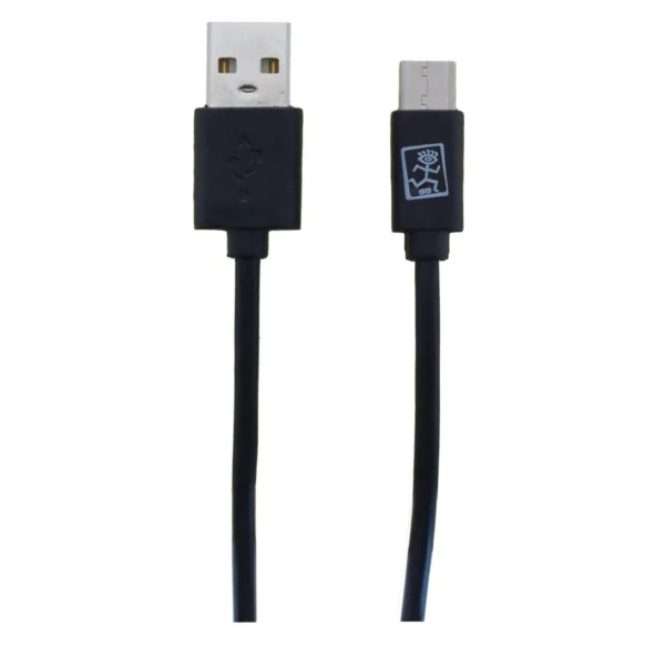 2GO USB 2.0 Cable USB-C male - USB-A Μαύρο 1m 795782