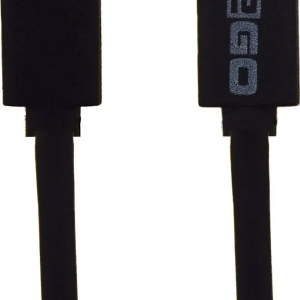 2GO USB 2.0 Cable USB-C male - USB-C Μαύρο 1m 795849