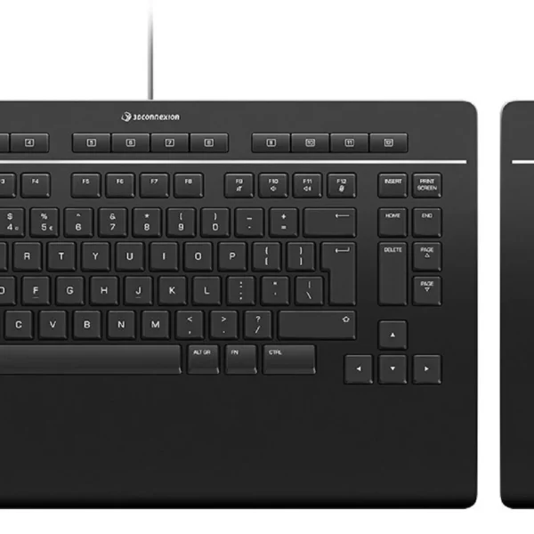 3Dconnexion 3DX-700092 Ασύρματο Bluetooth Σετ Πληκτρολόγιο & Ποντίκι Αγγλικό US