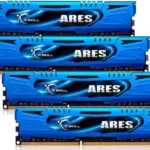G.Skill Ares DDR3 32GB RAM με 4x8GB Modules και Ταχύτητα 2400 για Desktop F3-2400C11Q-32GAB