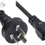 Alcasa IEC C5 - IEC C5 Cable 1.8m Μαύρο