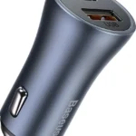 Baseus Φορτιστής Αυτοκινήτου 40W 3A Γρήγορης Φόρτισης με μία Θύρα: 1xUSB Γκρι CCJD-0G