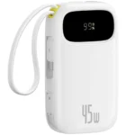 Baseus ENERFILL FC31 Power Bank 20000mAh 45W Λευκό
