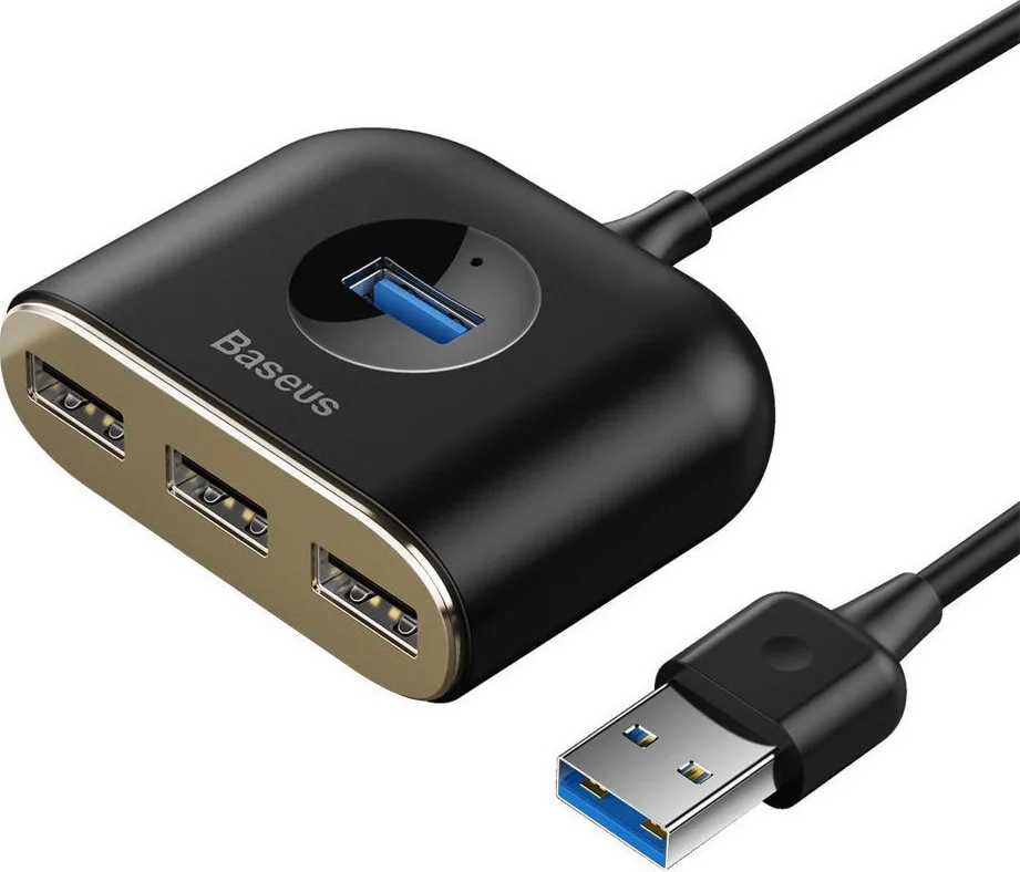 Baseus Square Hub 4 Θυρών USB 3.0 με σύνδεση USB-A CAHUB-AY01 Baseus Square Hub 4 Θυρών USB 3.0 με σύνδεση USB-A CAHUB-AY01 - Image 1