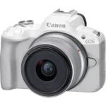 Canon EOS R50 Mirrorless Φωτογραφική Μηχανή Kit (RF-S 18-45mm f/4.5-6.3 IS STM) Λευκή