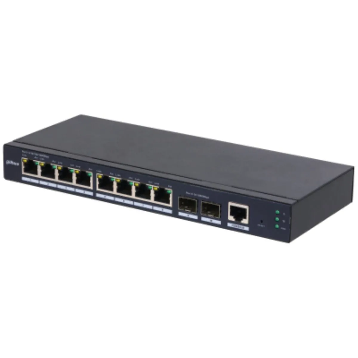 Dahua SG4010-2F Managed L2 Switch με 8 Θύρες Gigabit (1Gbps) Ethernet και 2 SFP Θύρες Dahua SG4010-2F Managed L2 Switch με 8 Θύρες Gigabit (1Gbps) Ethernet και 2 SFP Θύρες - Image 1