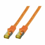 EFB S/FTP Cat.6a (Gigabit) Καλώδιο Δικτύου Ethernet 7.5m Πορτοκαλί MK7001.7,5O
