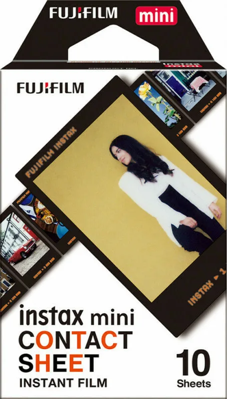 Fujifilm Color Instax Mini Instant Φιλμ 16746486 (10 Exposures) Contact Sheet Fujifilm Color Instax Mini Instant Φιλμ 16746486 (10 Exposures) Contact Sheet - Image 1