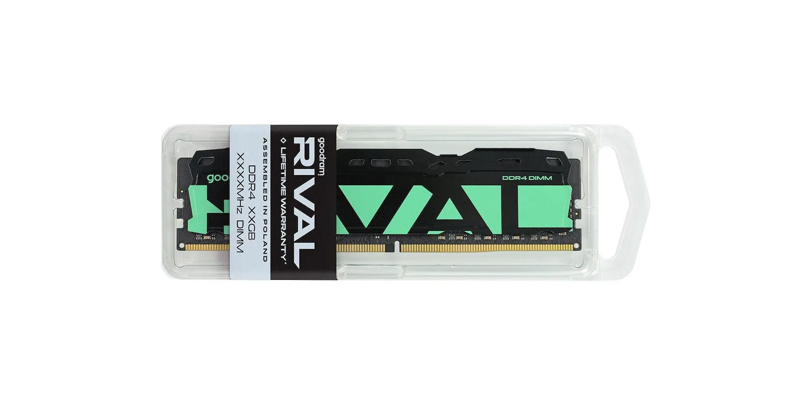 GoodRAM RIVAL Radiant Green DDR4 με Module 1x32GB και Ταχύτητα 3200 για Desktop GoodRAM RIVAL Radiant Green DDR4 με Module 1x32GB και Ταχύτητα 3200 για Desktop - Image 1