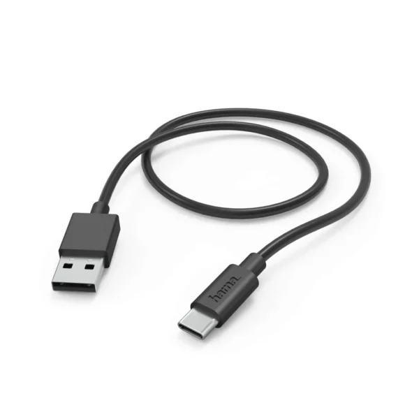 HAMA USB 3.1 Cable USB-C male - USB-A 15W Μαύρο 1m 00201594