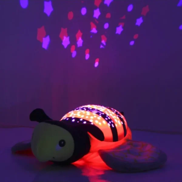Jamara Παιχνίδι Ύπνου Night Light Dreamy Bee από Ύφασμα με Φως για 12+ Μηνών 460429